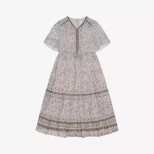 [NS홈쇼핑][25S/S] 보헤미안 티어드 쉬폰 원피스 (BKOAE2547)BKO2547[35282461]