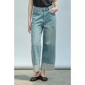 [BCBG](의정부점)올앤선드리 I 텐업 데님 PT (A5M4I397)