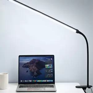 핫딜 북 램프 집게형 스탠드 침실 조명 플렉시블 LED 집게 스탠드78CM 블랙