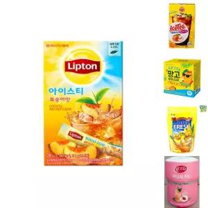 립톤)아이스티 복숭아맛 스틱(20개입)/아이스티/방과후/후식/디저트/가정/업소/식당/카페/탕비실/사무실