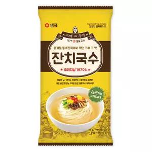 샘표 잔치 국수 101g  x 10개