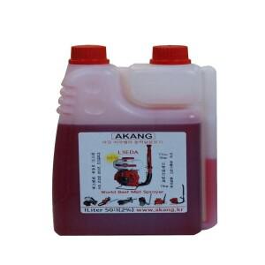 치파랠리 2사이클엔진오일 AKANG RED (1.0L)/희석비율50:1 1개