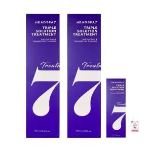 [헤드스파7] 시즌5 트리플 솔루션 트리트먼트 315ml 2개 + 100ml 1개 + 폼클렌징(