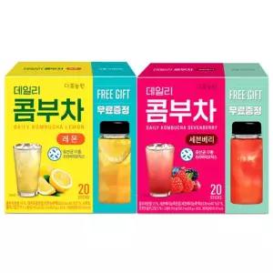 다농원 데일리 콤부차레몬 20T+세븐베리 20T