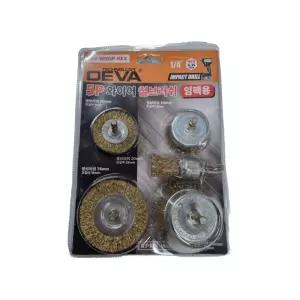 데바 DV-WUB5P-HEX 와이어 철브러쉬 임팩용/녹제거/브러쉬/쇠솔/찌든때/청소/전동솔/청소기/부품/전동/야외