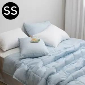 여름 간절기 이불 패드세트 슈퍼싱글 SS 이불 블루 (WFFWUAS)
