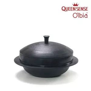 퀸센스 세라믹코팅 IH 인덕션가능 가마솥 18CM 냄비/맛있는/밥짓기/식당/업소/음식점/솥냄비/영양밥/다용도