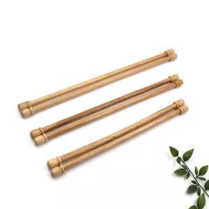 코코밀크/ 내츄럴 마끄라메 가렌더 나무봉 1set 2개입- 30cm 35cm 40cm