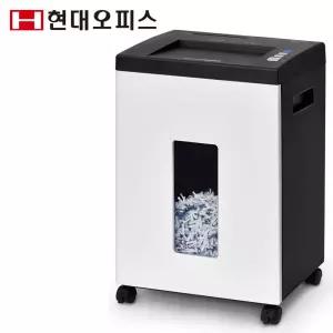 [현대오피스] 저소음 문서세단기 PK-7100CD +오일페이퍼 사무용 1회 15매 21L 파쇄기 세절기