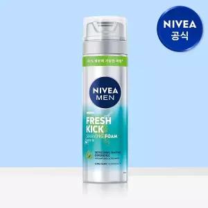 니베아 맨 프레시 킥 쉐이빙폼 200ml 1개