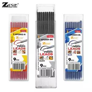 제스트 2.8mm 홀더심 3종 Z-HP2801-BK / Z-HP2802-R / Z-HP2803-BL