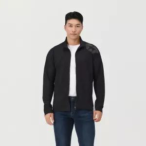 [엘르골프] 남성 빅로고 프린트 점퍼_6I11353