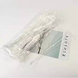 투명 하트 데코픽 카드픽 80개입 꽃다발 화분 케이크 토퍼 꽂이 메세지 고정대