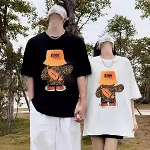 커플면티 여름용커플면티셔츠면티셔츠 (KYR-WD8AE4D)