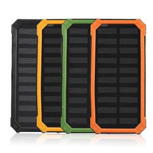 휴대용 태양광 보조배터리 케이스 20000MAH 고속 충전 USB DIY 키트 세트