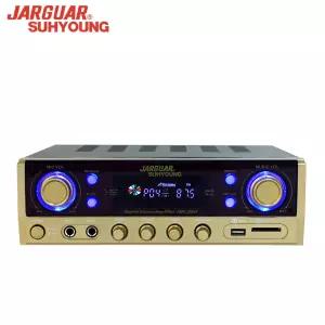 JARGUAR 블루투스 미니앰프 MA-350 USB SD CARD 마이크1,2 저음고음 에코 AUX 400와트