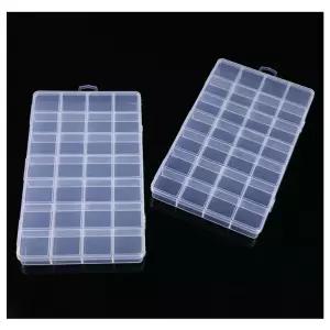 소형소품정리함 투명케이스 28칸 정리박스