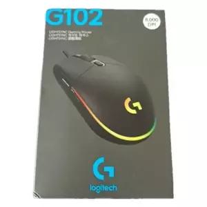 [셀러허브]로지텍 G102IC LIGHTSYNC 2세대 유선 게이밍 마우스 블랙 벌크 박스X (S46508363)