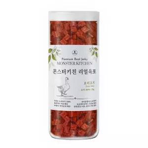 리얼육포 오리 1kg 애완견트릿 푸들 보상간식 알레르기간식 교육