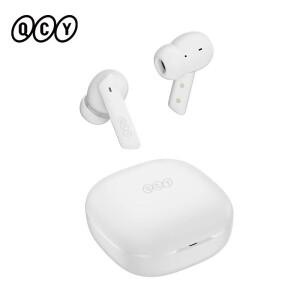 큐씨와이 HT05 ANC 무선 이어폰 40dB 액티브 소음 차단 Bluetooth 5.2 헤드폰 6 마이크 ENC HD 통화 헤드셋