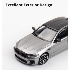 MJ 1:64 BMW M5 F90 MK6 다이캐스트 자동차 모델 컬렉션 선물