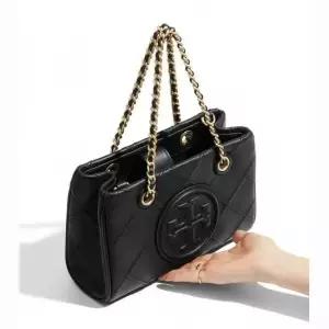 토리버치 MUST IT_ MINI FLEMING SOFT CHAIN TOTE 152334-001) 미니 플레빙 소프트 체인 토트백)