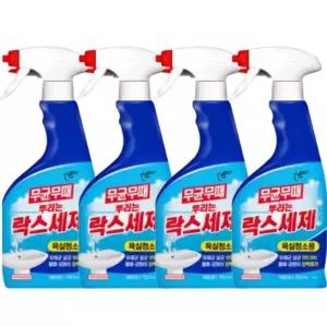 피죤 무균무때 뿌리는 락스세제 본품 750ml 4개