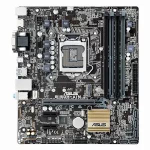ASUS B150M-A/M.2 1151 소켓 M-ATX 6세대 7세대 메인보드 백패널 포함