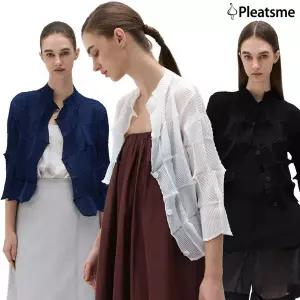 플리츠미 26SS 쉬폰 썸머 재킷