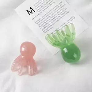 영롱한 문어 괄사 마사지기 두피 마사지 승모근 바디 몸 관리 경락 지압 마사지 안마 안마기