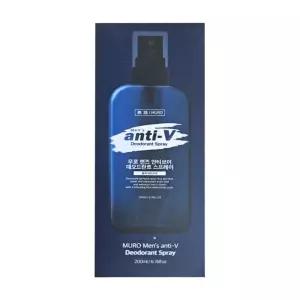 무로 맨즈 안티브이 데오드란트 스프레이 블루페로몬향 200ml 1개 / DY