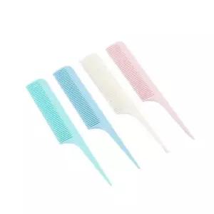 휴대용 미니 꼬리빗 2p 색상랜덤 약15cm 머리빗 작은빗 미용소품 헤어브러쉬