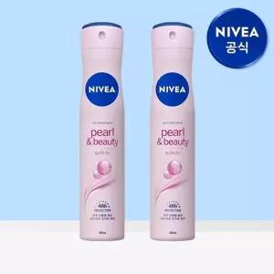 [니베아] 데오드란트 스프레이 펄 뷰티 200ml 2개