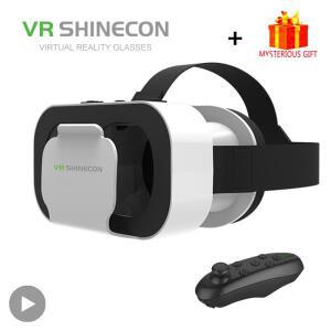 샤인콘 VR 안경 비아르  헤드셋 3D 기기 헬멧 고글 렌즈 스마트폰 게임 모바일 뷰어