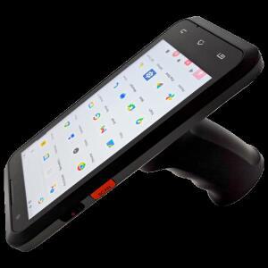 CARIBE PL-55L 권총 그립 휴대용 단말기 데이터 수집기 QR 코드 스캐너 안드로이드 PDA