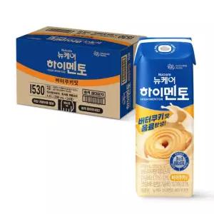 [4.29~5.17 메모지 증정] 뉴케어 하이멘토 버터쿠키맛 (200mlx24팩), 1박스