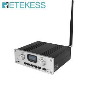 Retekess TT119 FM 방송 송신기 교회 통역 시스템 회의 공장 박물관 교육