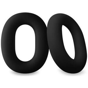 [미국배송] 소니 WH-1000XM6 헤드폰용 지오무 실리콘 이어패드 교체용 이어 쿠션 커버(블랙)