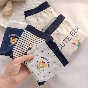 여성 면 삼각 팬티 5매 세트 데일리 캐릭터 순면 속옷 언더웨어