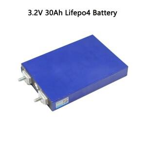 3.2V 30Ah Lifepo4 배터리 4S 12.8V 리튬 철 인산염 팩 태양열 바이크 오토바이 전기 자동차 골프 Wagen Ma