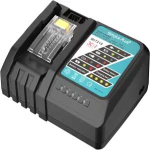 마키타 리튬 이온 배터리 BL1850 LED 스크린 교체용 충전기 14.4V 18V