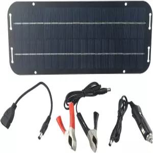카라반 카 밴 보트용 60W 12V 태양광 패널 배터리 충전기 키트 유지보수 트리클