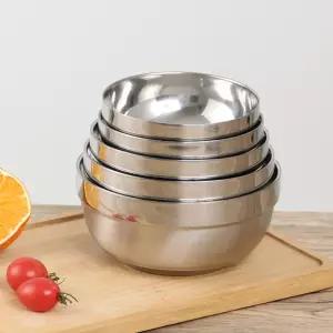 스텐그릇 5종 옵션선택/12cm 14cm 16cm 18cm 20cm 스테인레스 냉면그릇 밥그릇 국 공기 사발