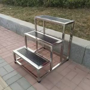 카라반계단 캠핑카 계단 캠핑 휴대용 카라반 단층 발판