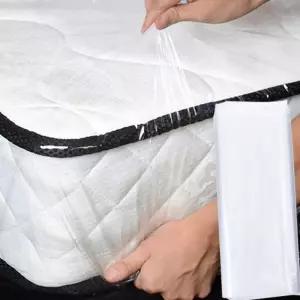 싱글이사포장매트리스커버 비닐매트리스비닐 투명가구보호침대커버 120x240cm