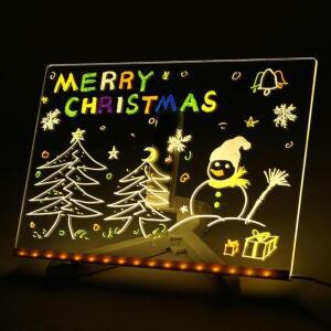 GDM LED 보드판 칠판 네온 30cmx20cm