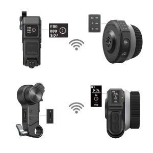 SmallRig 4295 무선 핸드휠 컨트롤러(라이트) 팔로우 포커스 수신기 모터(라이트)