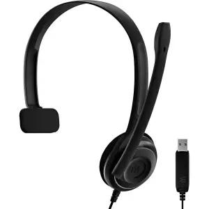 EPOS 젠하이저 컨슈머 오디오 PC 7 USB 모노 헤드셋 블랙 504196