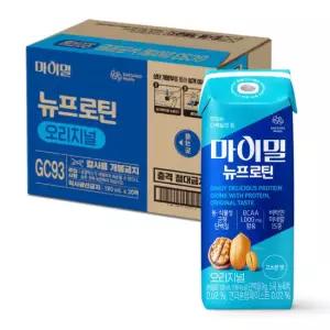 (본사직영) 마이밀 마시는 뉴프로틴 오리지널 (190mlx30팩), 1박스