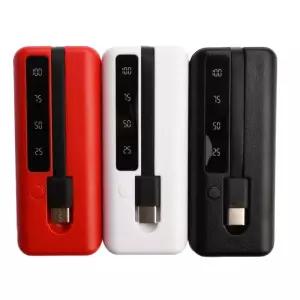 1 18650/18700/20700/21700 배터리 충전기 Type-C USB 포트 파워 Micro USB Black